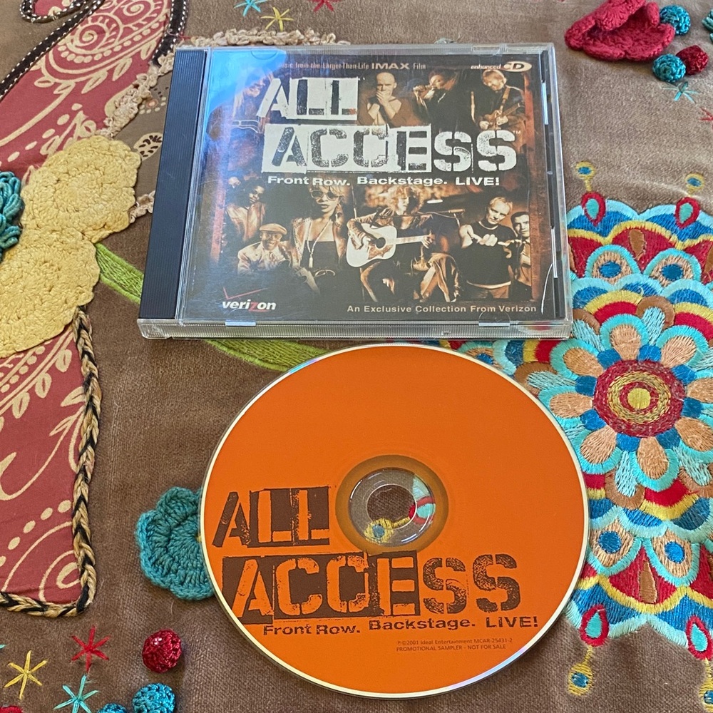 All Access Sting Mary J Blige Sheryl Crow And More CD Excellent Condition